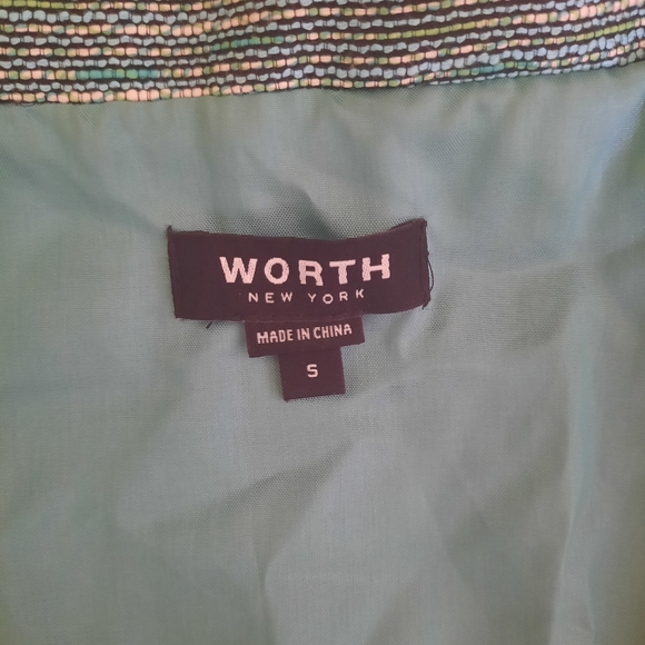 WORTH NY cotton blend crop jacket small - Picture 7 of 7
